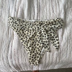 Abercrombie High-Waist Cheeky Bikini Bottom